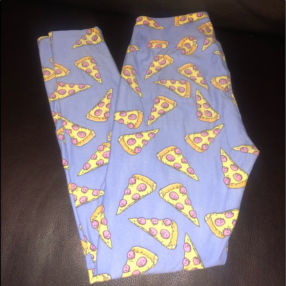 Lularoe Pizza Leggings OS